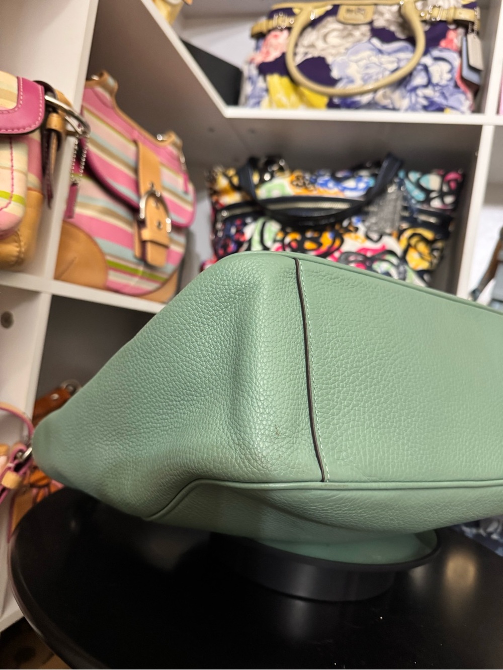 Coach Rory Green Shoulder Bag - Picture 8 of 10
